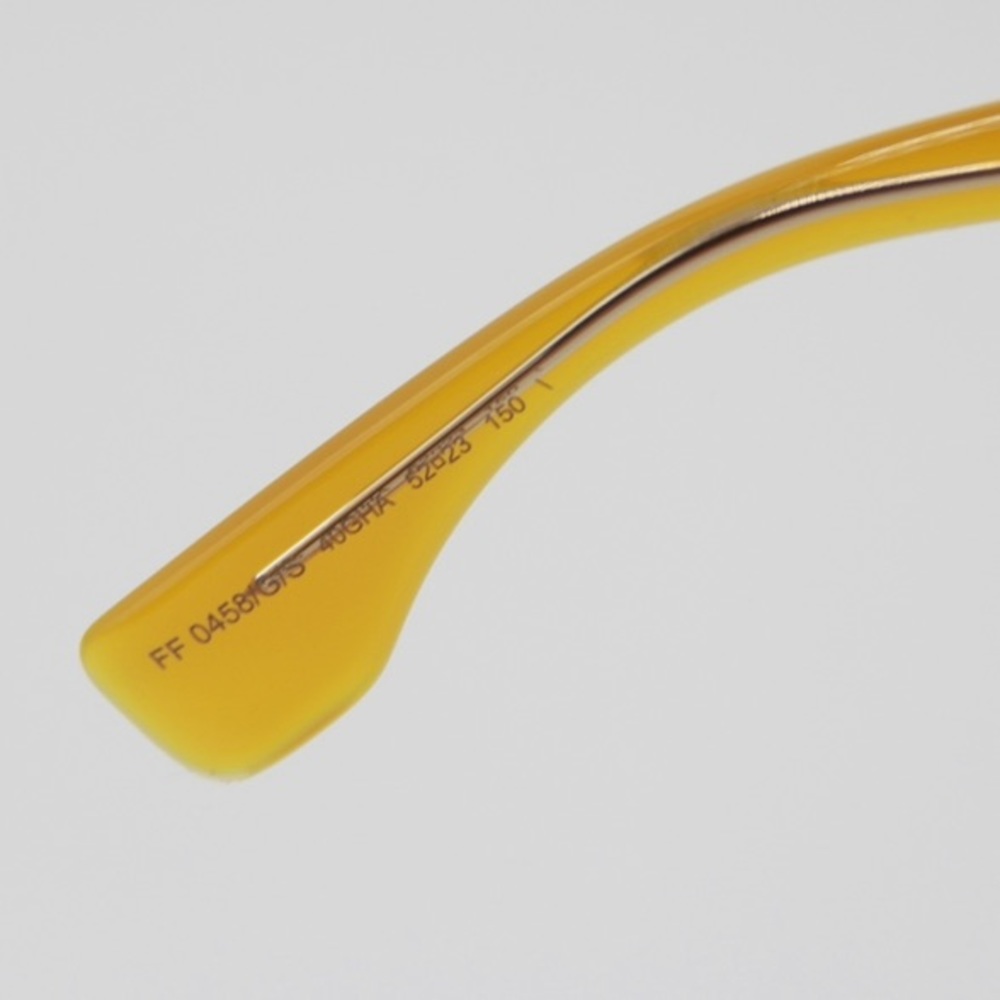 NEW FENDI FF0458/G/S 40G YELLOW SUNGLASSES FENDI FF 0458/G/S - Picture 9 of 12